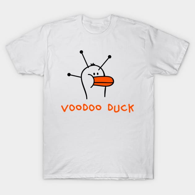 Voodoo Duck T-Shirt by schlag.art
